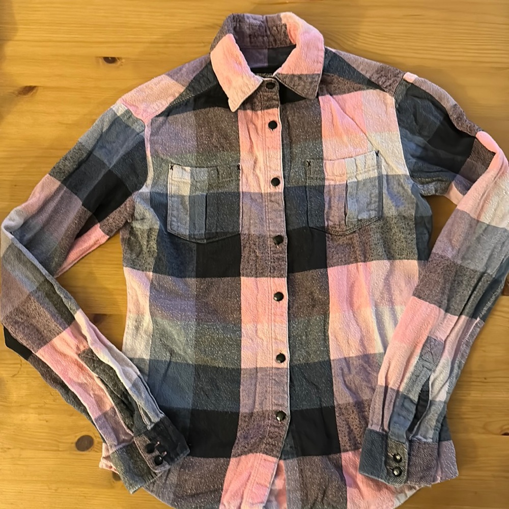 Insight Plaid Button Up